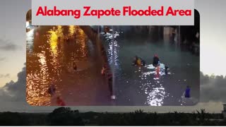 Alabang Zapote Flooded Area 2021 