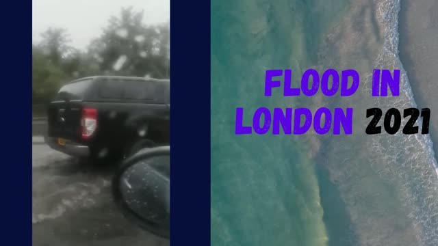 Flood in London 2021