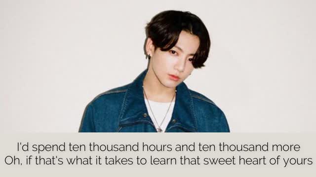 10000 Hours | Jungkook