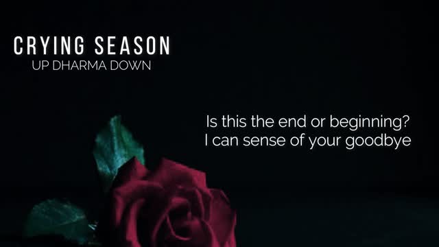 Crying Season | Up Dharma Down