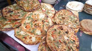 Street Food in Peshawar - GOLDEN PULAO Mountain + Charsi Tikka Kabab + Pakistani Street Food Tour!