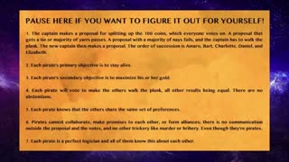 Can you solve the pirate riddle?