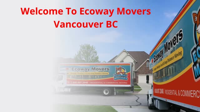 Best Ecoway Movers Vancouver BC