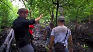 Philippines SCARIEST FOOD! Catching and eating Wild Tamilok in Palawan