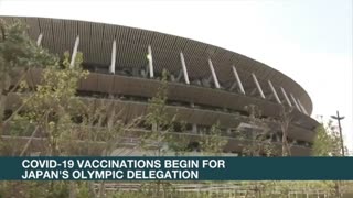COVID-19 vaccinations begin for Japan's Olympic delegation | ANC