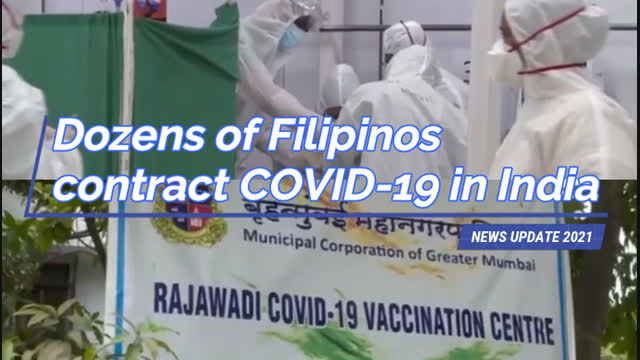 Dozens of Filipinos contract COVID-19 in India