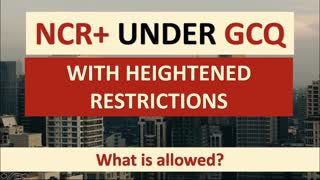 UB l  NCR Plus under GCQ "with heightened restrictions" starting May 15, 2021