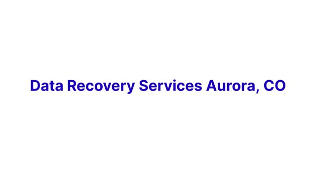 Qubex Data Recovery in Aurora, CO | 80014