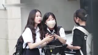 Talking to Korean student in English