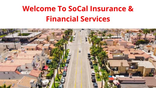 California Brush Fire Insurance : SoCal Insurance & Financial Services