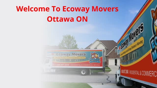 Ecoway Movers : Best Moving Company in Ottawa, ON