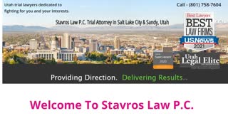 Stavros Law P.C. - Sexual Harassment Attorney in Sandy, Utah | (801) 758-7604