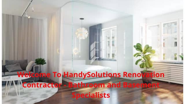 HandySolutions Basement Renovation Contractor in Toronto, ON