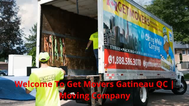 Get Mover in Gatineau, QC : (613) 907-1617