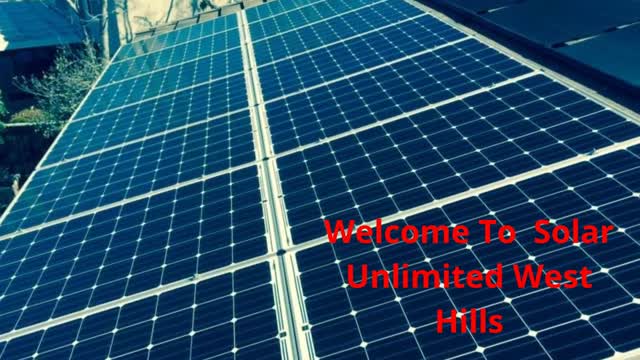 Solar Unlimited West Hills : #1 Solar Panels