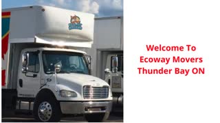 Ecoway Movers in Thunder Bay, ON