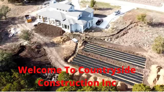 Countryside Construction Inc | Custom Aerobic Treatment Systems in Canyon Lake, TX