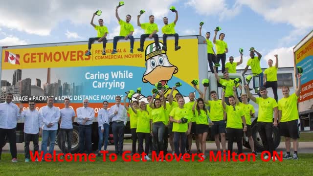 Get Movers in Milton, ON