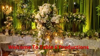 Table 6 Productions - Wedding Venues in Centennial, Colorado