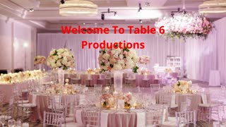 Table 6 Productions : Wedding Coordinator in Centennial, Colorado 